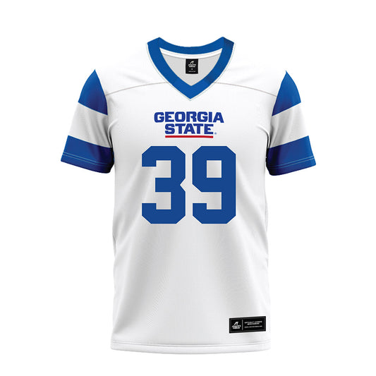 Georgia State - NCAA Football : Samer Layous - Premium Football Jersey-0