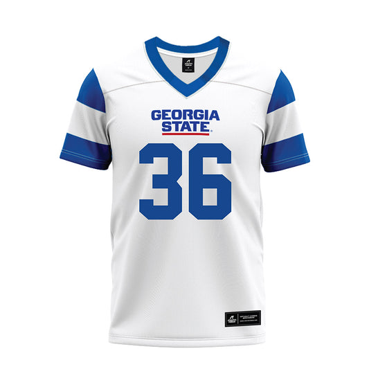 Georgia State - NCAA Football : Braxton Kitchens - Premium Football Jersey-0