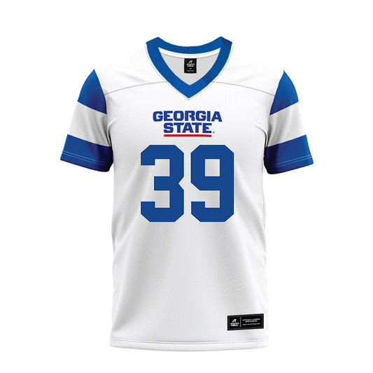 Georgia State - NCAA Football : Samer Layous - Premium Football Jersey-0
