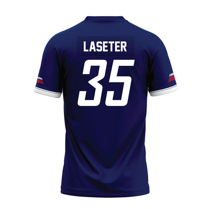 South Alabama - NCAA Football : Matthew Laseter - Blue Premium Football Jersey-1