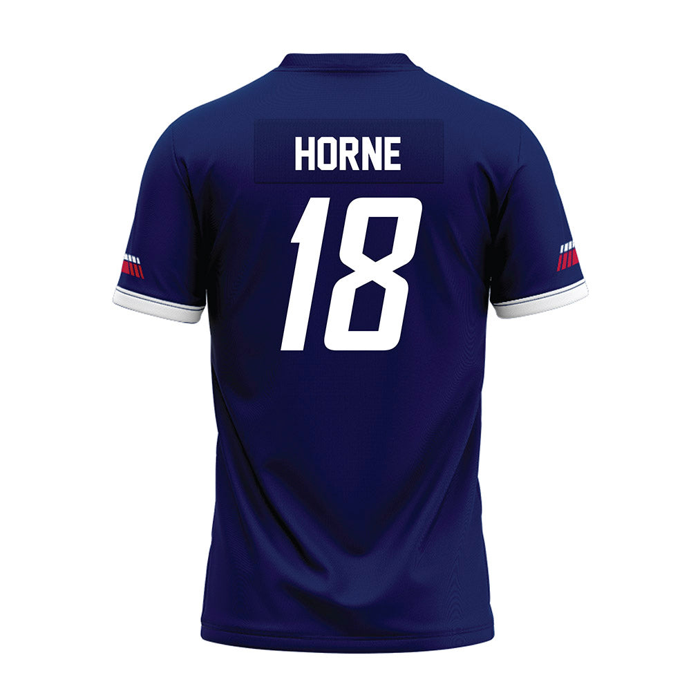 South Alabama - NCAA Football : Jerry Horne - Blue Premium Football Jersey-1