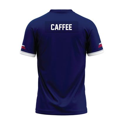 South Alabama - NCAA Football : Dashaun Caffee - Blue Premium Football Jersey-1