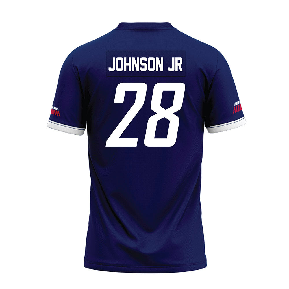 South Alabama - NCAA Football : Tomareo Johnson Jr - Blue Premium Football Jersey-1