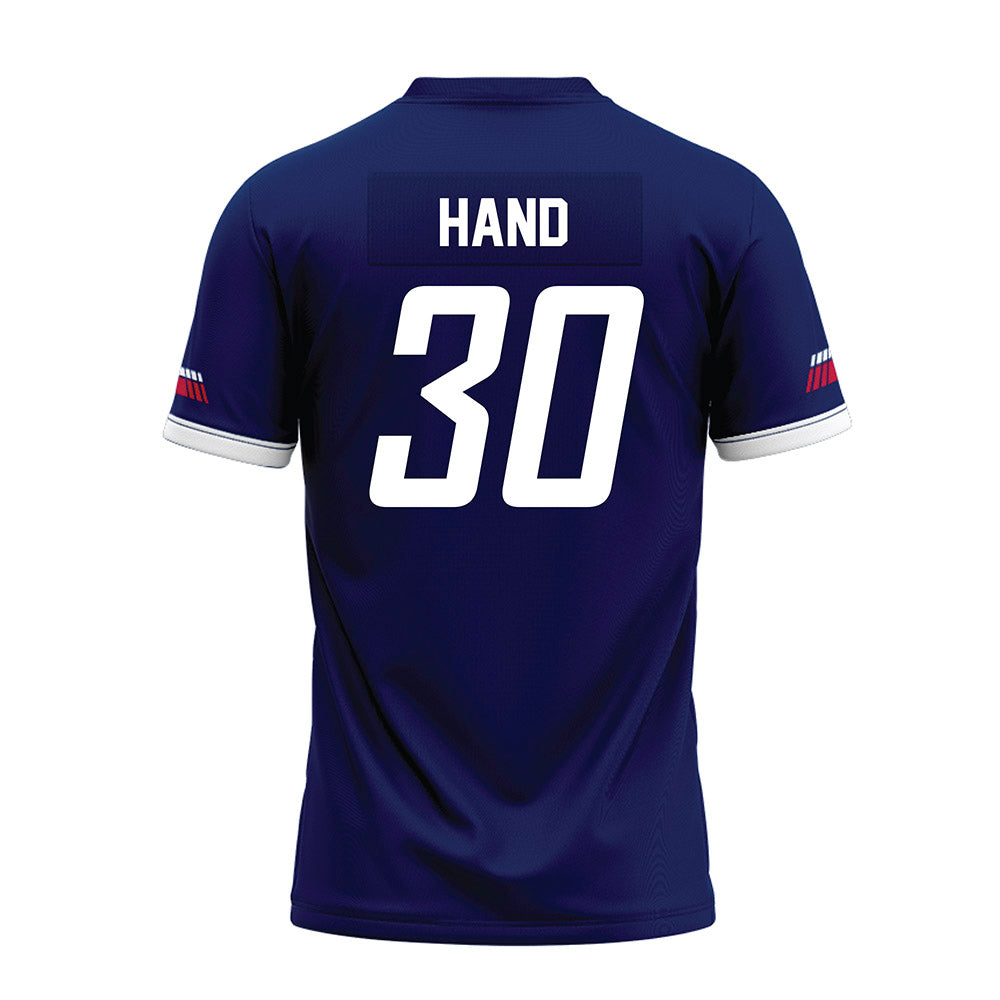 South Alabama - NCAA Football : Perry Hand - Blue Premium Football Jersey-1