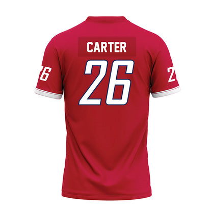 South Alabama - NCAA Football : Jonathon Carter - Red Premium Football Jersey-1