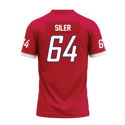 South Alabama - NCAA Football : Jamal Siler - Red Premium Football Jersey-1