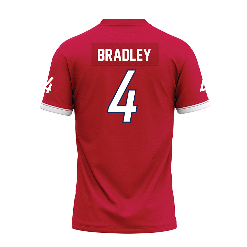 South Alabama - NCAA Football : Kohl Bradley - Red Premium Football Jersey-1