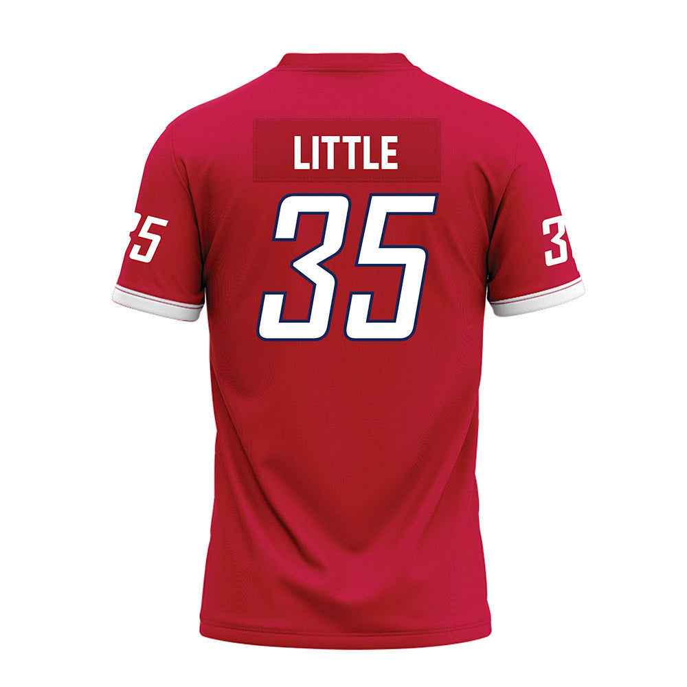 South Alabama - NCAA Football : Davis Little - Red Premium Football Jersey-1