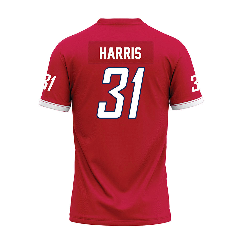 South Alabama - NCAA Football : Mike Harris - Red Premium Football Jersey-1
