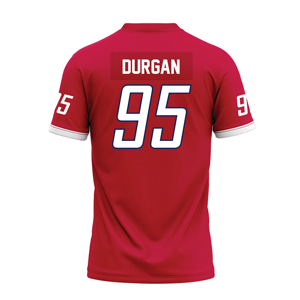 South Alabama - NCAA Football : Jalyn Durgan - Red Premium Football Jersey-1
