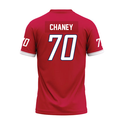 South Alabama - NCAA Football : Elliott Chaney - Red Premium Football Jersey-1