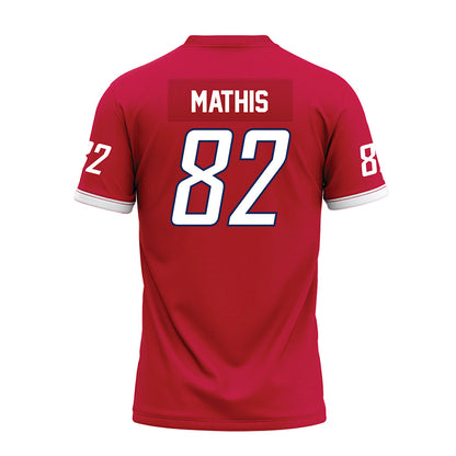 South Alabama - NCAA Football : Julius Mathis - Red Premium Football Jersey-1