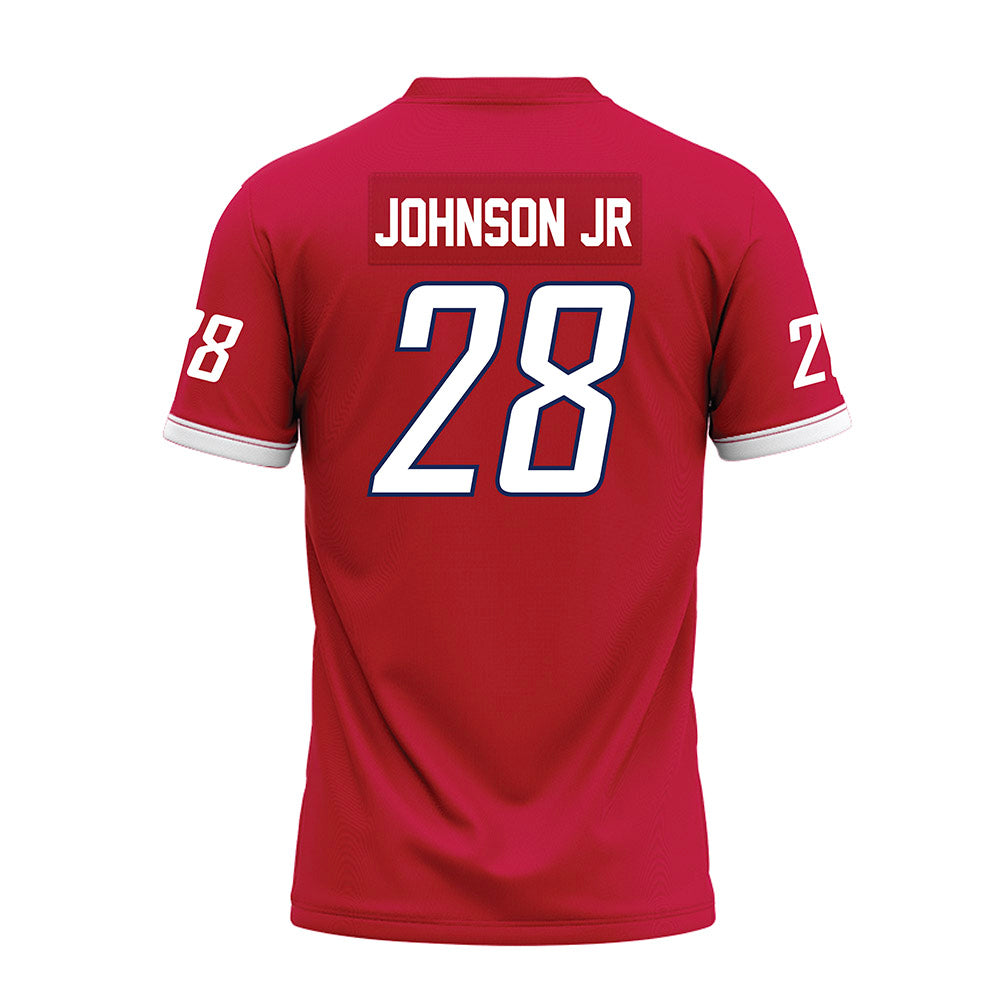 South Alabama - NCAA Football : Tomareo Johnson Jr - Red Premium Football Jersey-1