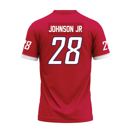 South Alabama - NCAA Football : Tomareo Johnson Jr - Red Premium Football Jersey-1