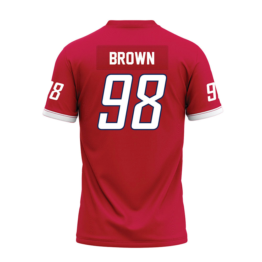 South Alabama - NCAA Football : Tre'Darius Brown - Red Premium Football Jersey-1