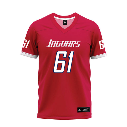 South Alabama - NCAA Football : Julius Kidd - Red Premium Football Jersey-0