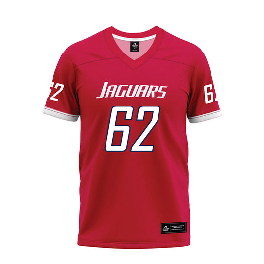 South Alabama - NCAA Football : Kade Hogue - Red Premium Football Jersey-0
