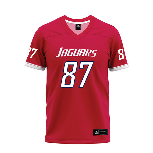 South Alabama - NCAA Football : Trae Stevenson - Red Premium Football Jersey-0
