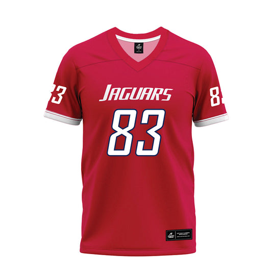 South Alabama - NCAA Football : Jerrian Graham - Red Premium Football Jersey-0