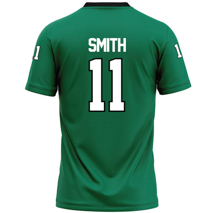 Northeastern State - NCAA Football : Donnie Smith - Green Premium Football Jersey-1