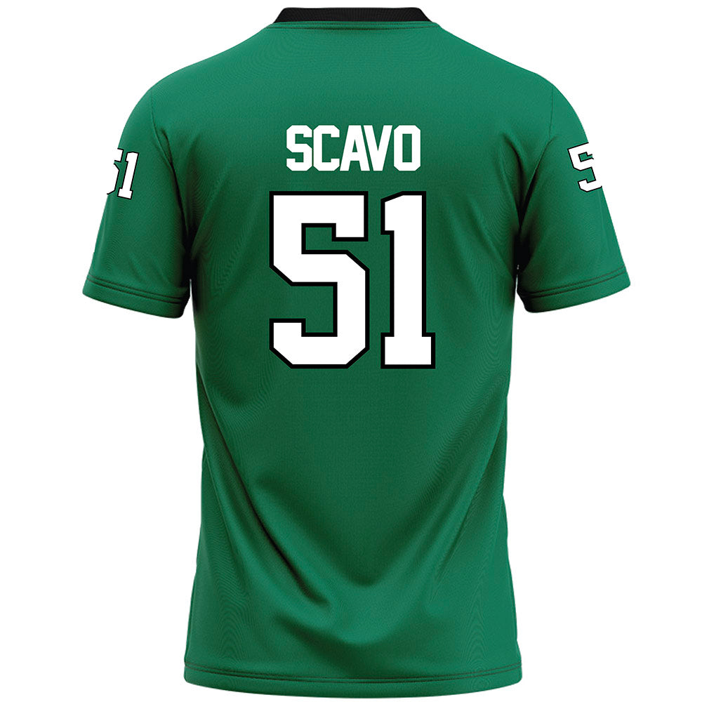 Northeastern State - NCAA Football : Anthony Scavo - Green Premium Football Jersey-1