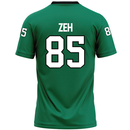 Northeastern State - NCAA Football : Matti Zeh - Green Premium Football Jersey-1