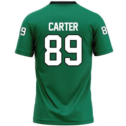 Northeastern State - NCAA Football : Reese Carter - Green Premium Football Jersey-1