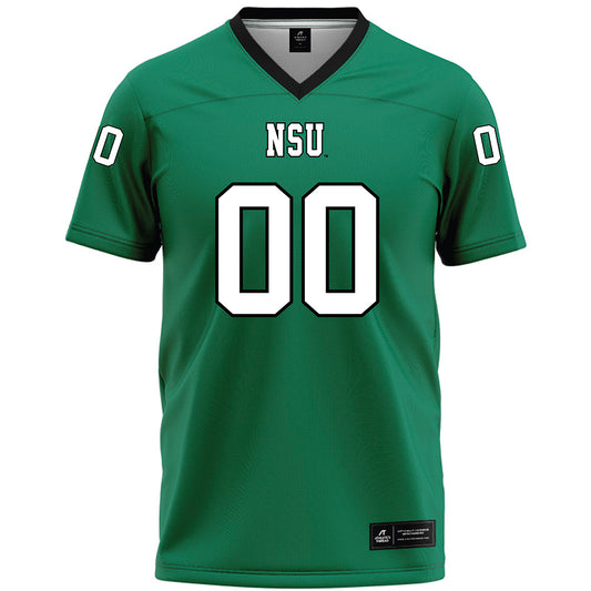 Northeastern State - NCAA Football : Vincent Williams II - Green Premium Football Jersey-0