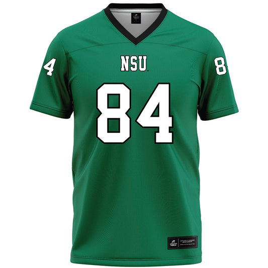 Northeastern State - NCAA Football : Ke'Aunte Thomas - Green Premium Football Jersey-0