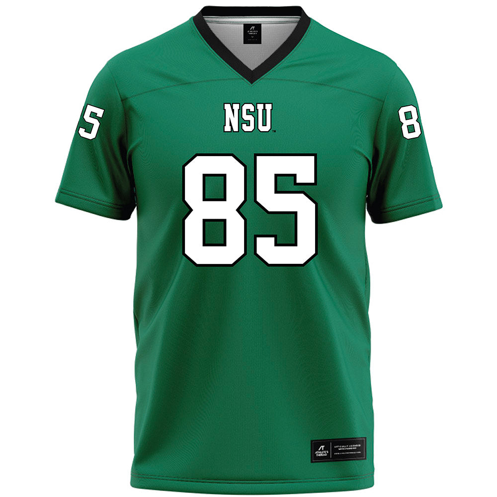 Northeastern State - NCAA Football : Matti Zeh - Green Premium Football Jersey-0