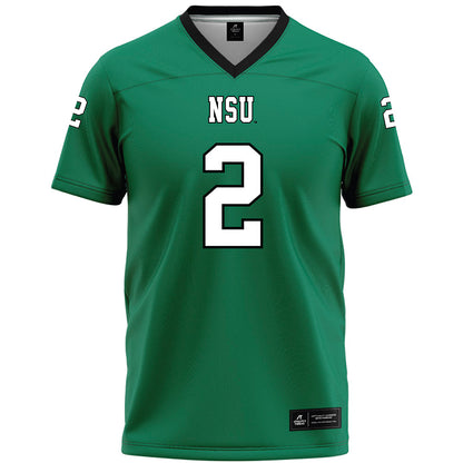 Northeastern State - NCAA Football : Sim Kilpatrick II - Green Premium Football Jersey-0