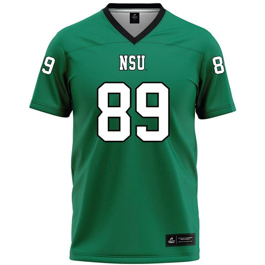 Northeastern State - NCAA Football : Reese Carter - Green Premium Football Jersey-0