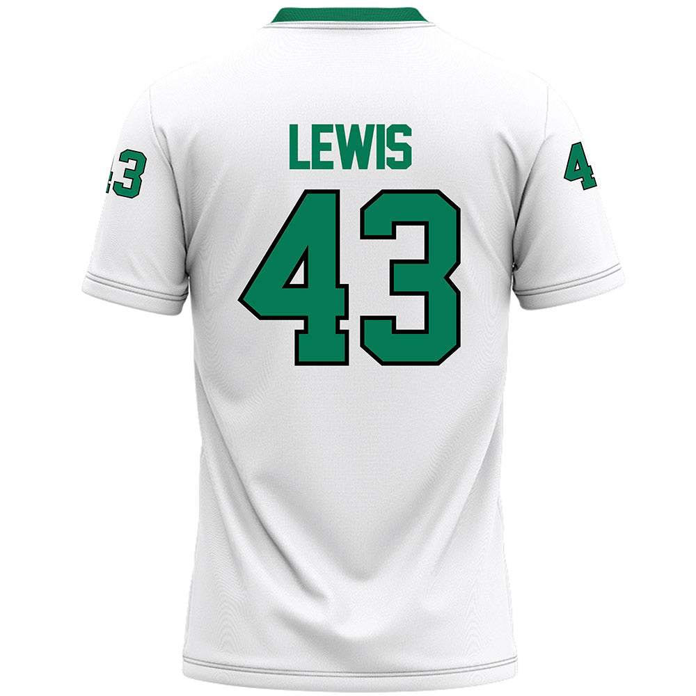 Northeastern State - NCAA Football : Kameron Lewis - White Premium Football Jersey-1