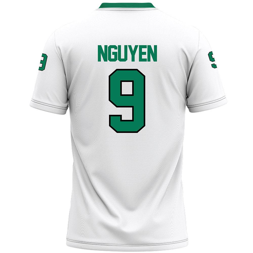Northeastern State - NCAA Football : Troy Nguyen - White Premium Football Jersey-1
