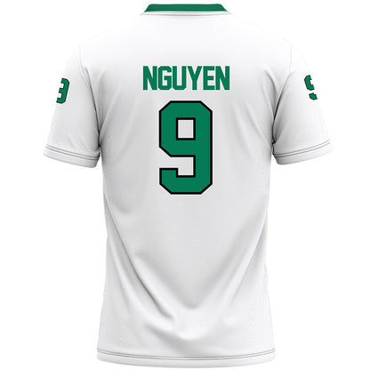 Northeastern State - NCAA Football : Troy Nguyen - White Premium Football Jersey-1