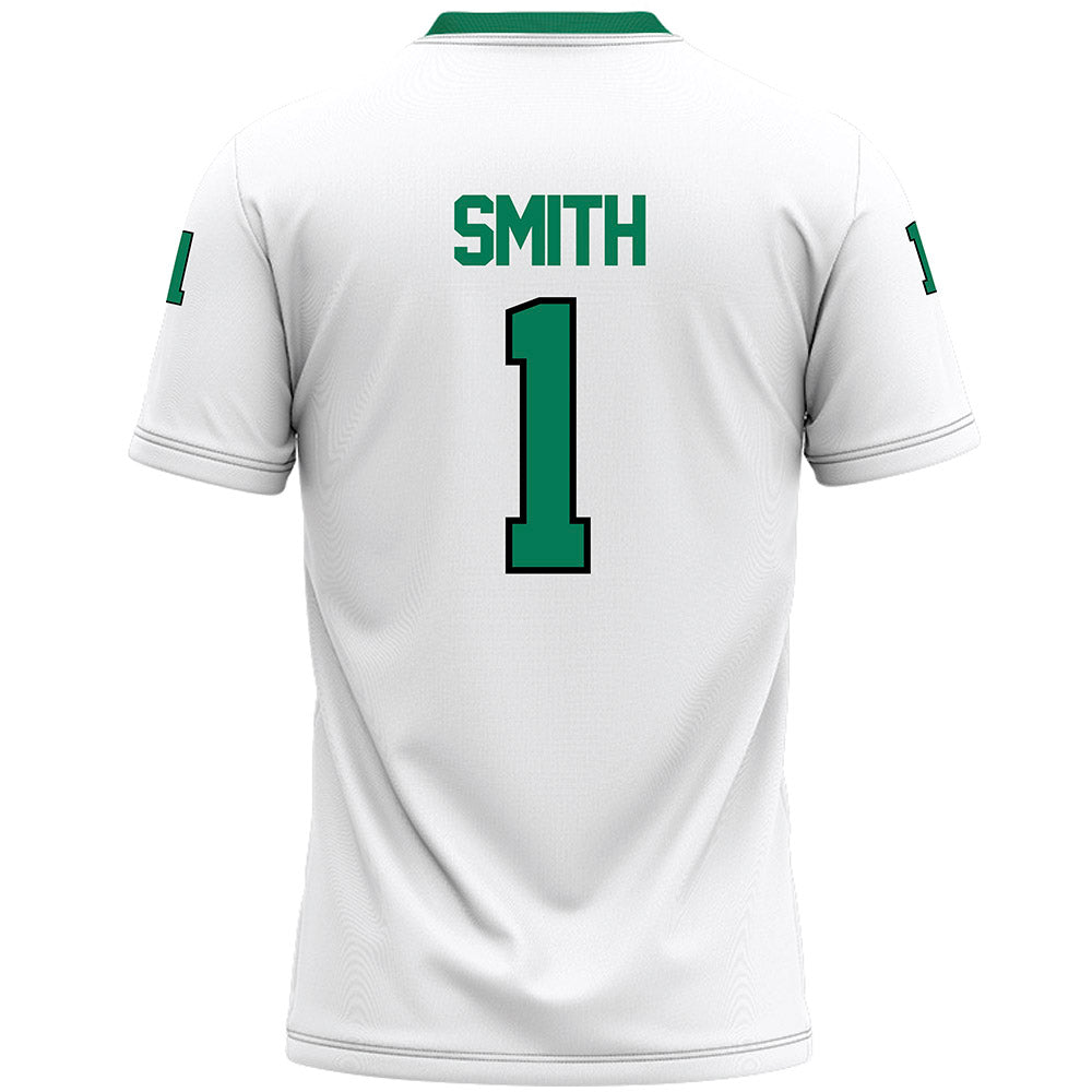 Northeastern State - NCAA Football : Donnie Smith - White Premium Football Jersey-1
