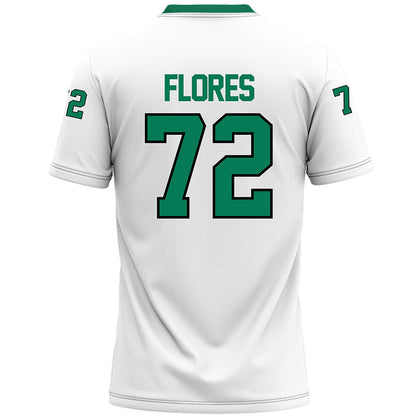Northeastern State - NCAA Football : Jayden Flores - White Premium Football Jersey-1