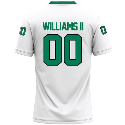 Northeastern State - NCAA Football : Vincent Williams II - White Premium Football Jersey-1