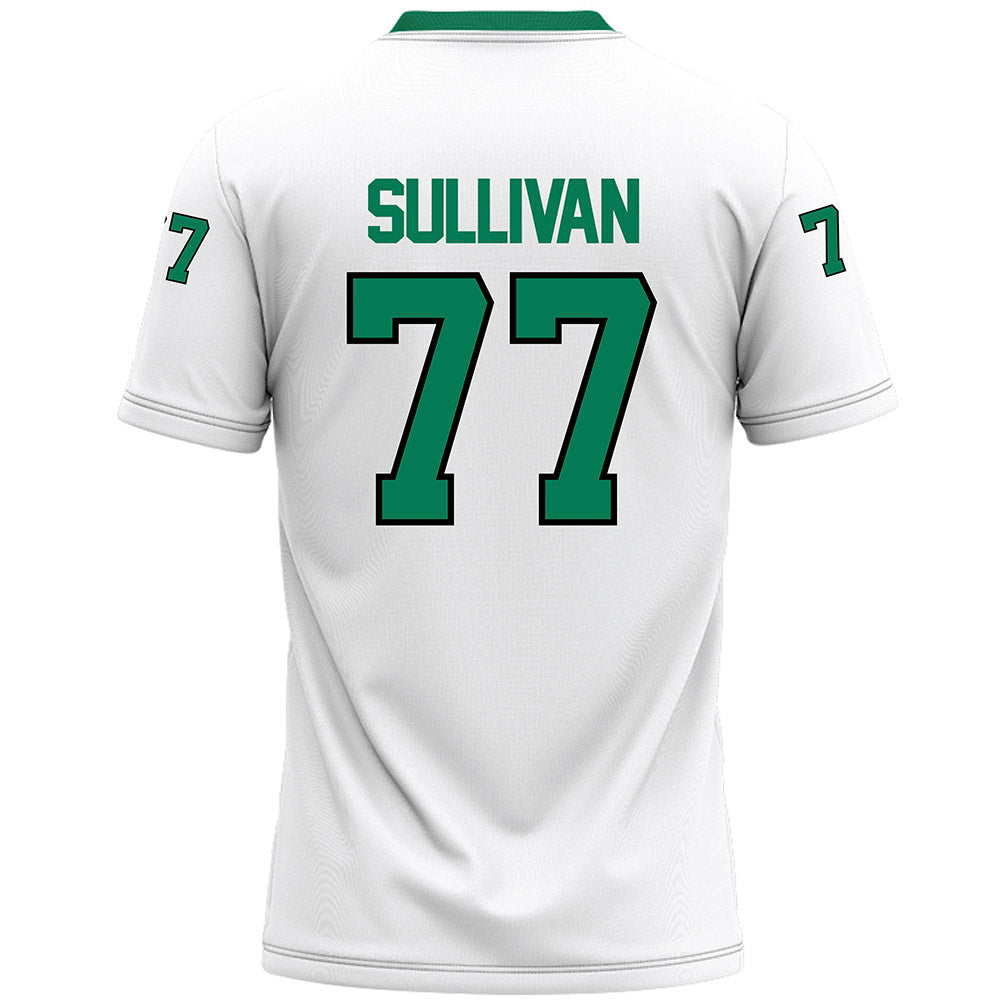 Northeastern State - NCAA Football : Brock Sullivan - White Premium Football Jersey-1