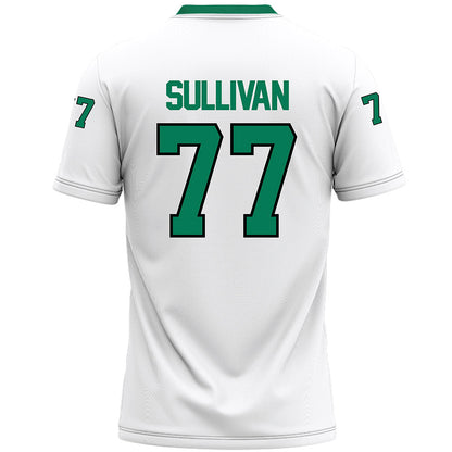 Northeastern State - NCAA Football : Brock Sullivan - White Premium Football Jersey-1