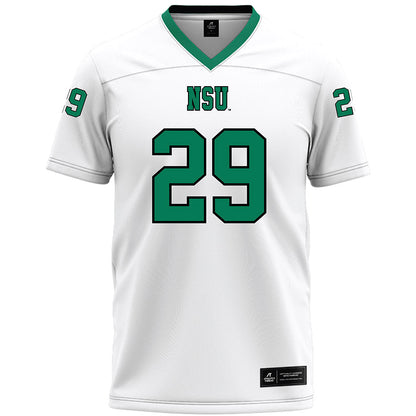 Northeastern State - NCAA Football : Loyd Mcintosh - White Premium Football Jersey-0