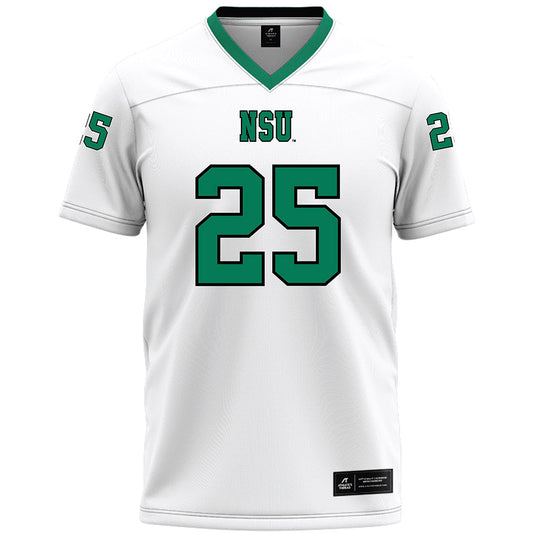 Northeastern State - NCAA Football : Teyton Chandler - White Premium Football Jersey-0
