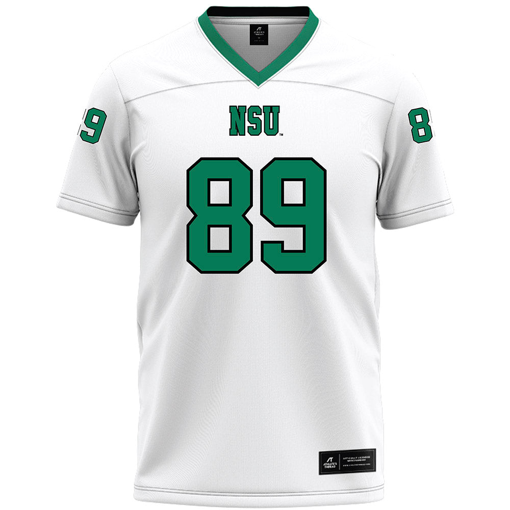 Northeastern State - NCAA Football : Reese Carter - White Premium Football Jersey-0