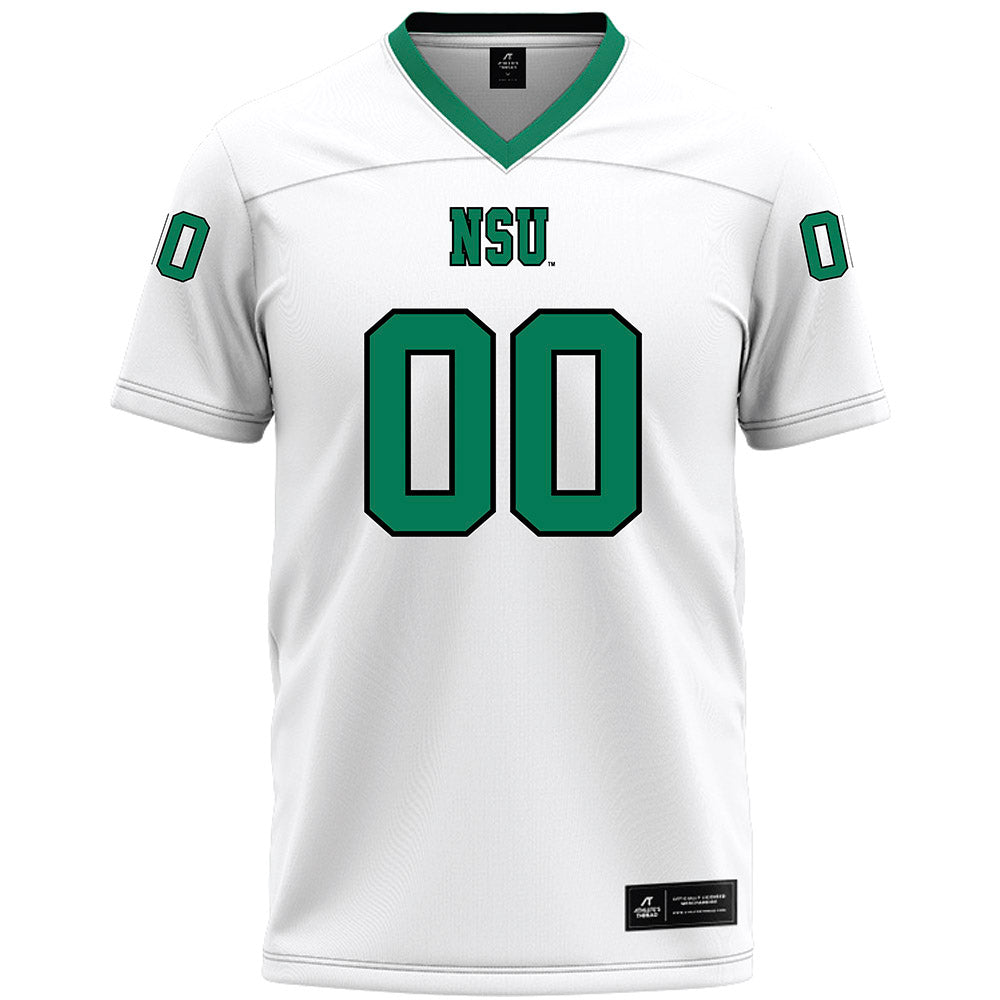 Northeastern State - NCAA Football : Vincent Williams II - White Premium Football Jersey-0