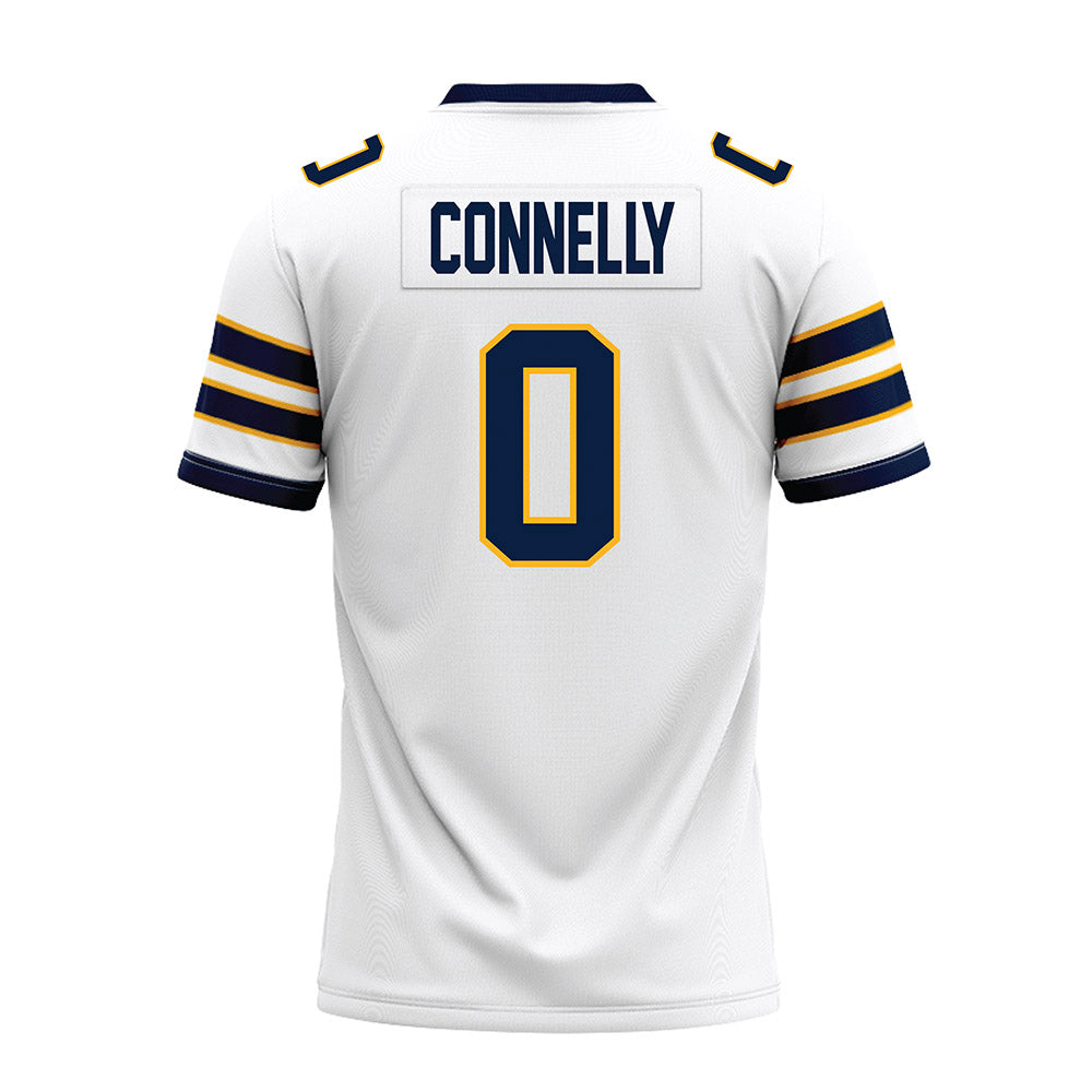 AU - NCAA Football : Christian Connelly - White Premium Football Jersey-1