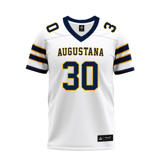 AU - NCAA Football : Luke Francis - White Premium Football Jersey-0