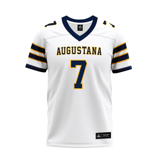 AU - NCAA Football : Jermaine Hampton - White Premium Football Jersey-0