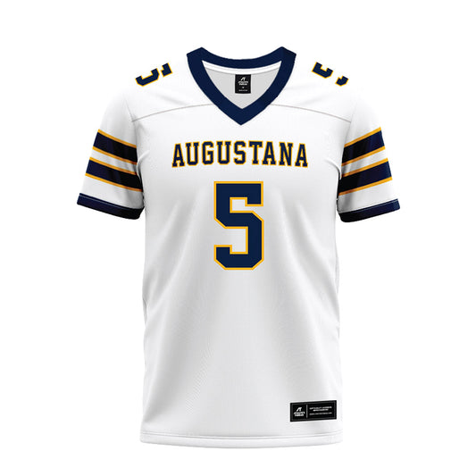 AU - NCAA Football : Brady Belisle - White Premium Football Jersey-0