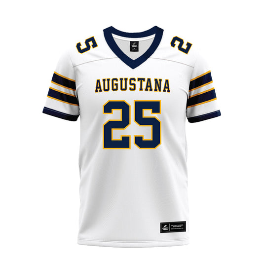 AU - NCAA Football : Jake Pecina - White Premium Football Jersey-0