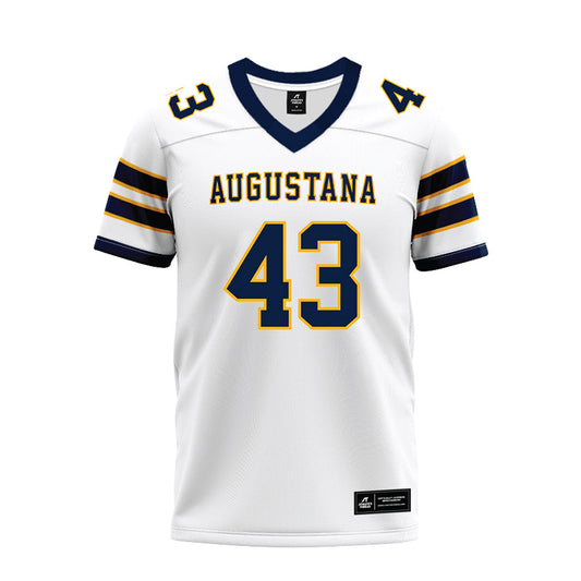 AU - NCAA Football : Teagan Fox - White Premium Football Jersey-0